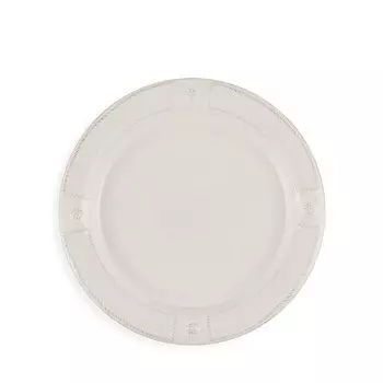 Juliska Berry & Thread Французская панельная тарелка для десерта/салата - побелка, белый