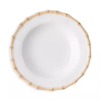 Juliska Classic Bamboo Натуральная миска для пасты/супа, коричневый/бежевый