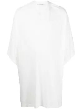 Julius футболка с приспущенными плечами, белый