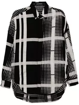 Julius рубашка на пуговицах, черный