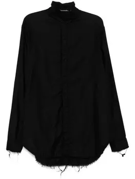 Julius рубашка на пуговицах, черный