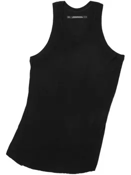 Julius скрученная майка, черный