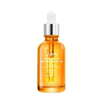 JUMISO All Day Vitamin Serum Осветляющая и балансирующая сыворотка для лица 50 мл (1,69 жидких унций) с 86,14% экстракта витаминного дерева и 20 000 ppm ниацинамида