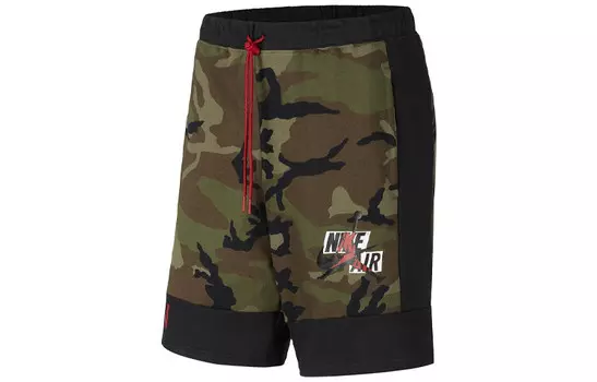 Jumpman Classics Camo Оливково-зеленый Jordan, оливково-зеленый