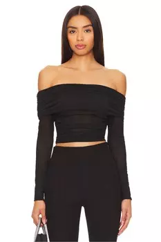 Юна топ Nbd, черный