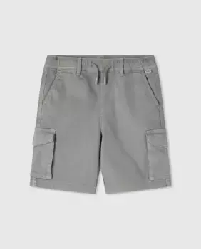 Junior Gymdigo Cargo шорты для мальчиков Pepe Jeans, светло-серый