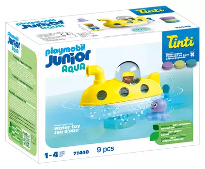 JUNIOR & Tinti: Красочная подводная лодка 71440 Playmobil