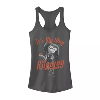 Juniors' Fifth Sun Disney Pixar Incredibles 2 Эдна Взлетно-посадочная полоса Танк Fifth Sun