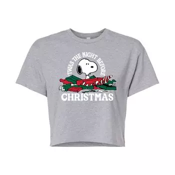Juniors' Peanuts представляет укороченную футболку с рисунком Licensed Character