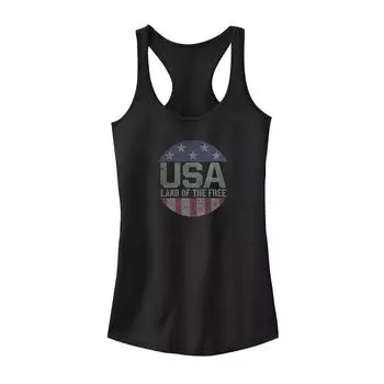 Юниорская Американа США Land Of The Free Pocket Tank Tank