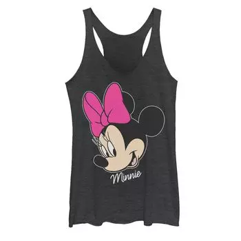 Юниорская Disney Минни Маус Лицо Портрет Улыбка Майка Licensed Character