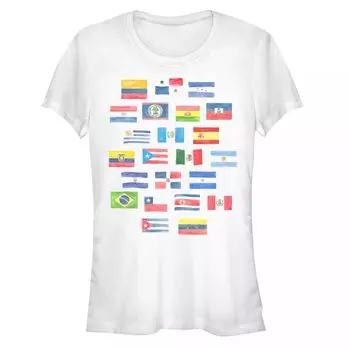Юниорская футболка All HHM с флагами Country Pride Licensed Character