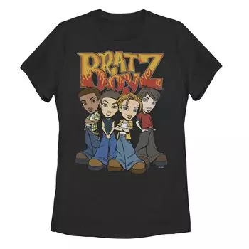 Юниорская футболка Bratz The Boyz Group Shot Licensed Character
