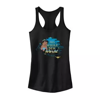 Юниорская футболка Disney Aladdin Jasmine His Whole New World Licensed Character
