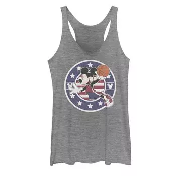Юниорская футболка Disney Mickey & Friends Mickey Basketball USA Tank Licensed Character