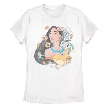 Юниорская футболка Disney Pocahontas Dream-Crew с эскизом Missy Crew Licensed Character