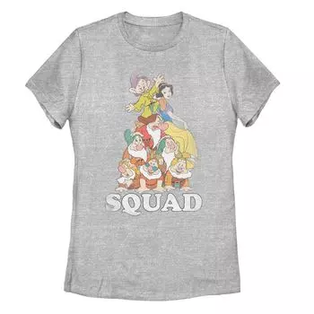 Юниорская футболка Disney's Snow White Squad Dwarfs Pile Up Licensed Character