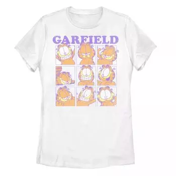 Юниорская футболка Garfield Grid в упаковке с графическим рисунком в стиле ретро Licensed Character