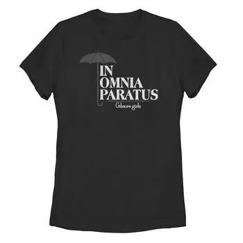 Юниорская футболка Gilmore Girls In Omnia Paratus с графическим рисунком Licensed Character