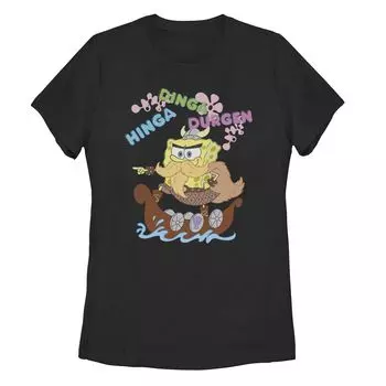 Юниорская футболка «Губка Боб Квадратные Штаны» Hinga Dinga Durgen Licensed Character