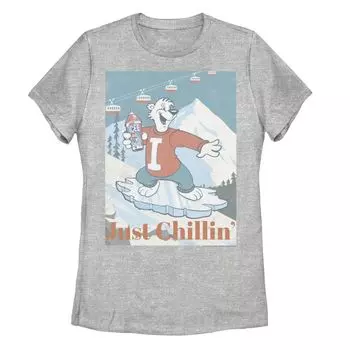 Юниорская футболка ICEE Snowboarding Polar Bear Licensed Character