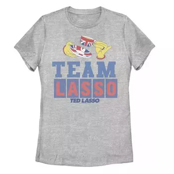 Юниорская футболка с логотипом и графическим рисунком Ted Lasso Team Lasso Tea Cup Licensed Character