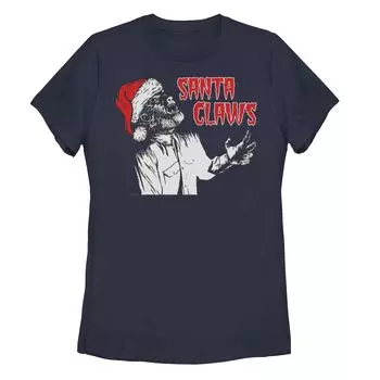 Юниорская футболка Universal Monsters Werewolf "Santa Claws" Licensed Character, темно-синий