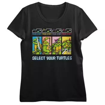 Юниорская футболка World of TMNT Select Your Turtles с короткими рукавами Licensed Character
