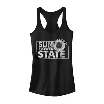 Юниорская графическая майка Kansas "Sunflower State"