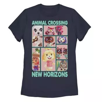 Юниорская групповая футболка Animal Crossing New Horizons Licensed Character