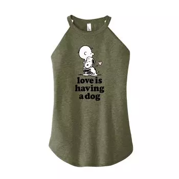 Юниорская компания Peanuts Love с собачьей майкой с высоким воротником Licensed Character