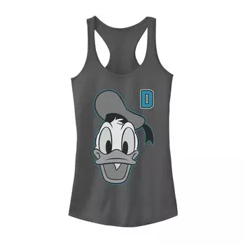 Юниорская майка Disney Donald Duck Varsity Letter Face Licensed Character