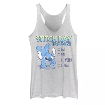 Юниорская майка Disney Lilo & Stitch 626 Stitch To Do List Licensed Character
