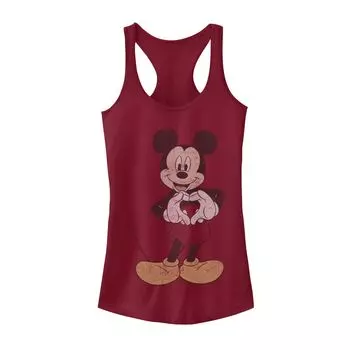 Юниорская майка Disney Mickey & Friends с Микки Маусом в форме сердца и рук Licensed Character