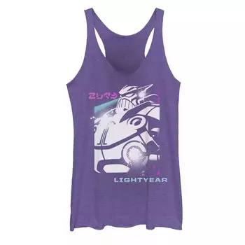 Юниорская майка Disney/Pixar Lightyear Emperor Zurg Spray Torso Racerback Licensed Character