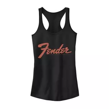 Юниорская майка Fender Simple с оранжевым логотипом Licensed Character