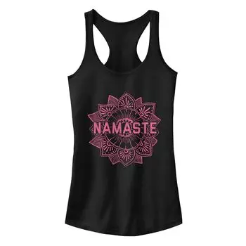 Юниорская майка Fifth Sun Namaste Flower с геометрическим рисунком, идеальная майка Racerback