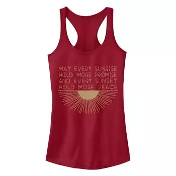 Юниорская майка Fifth Sun Sunset Peace Ideal Racerback.