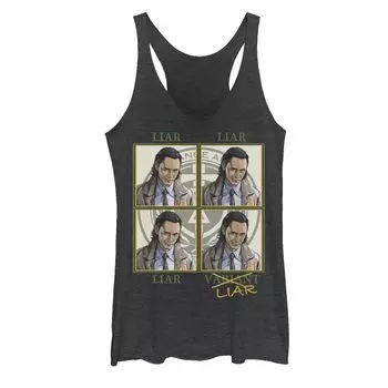 Юниорская майка Marvel Loki Liar Variant Racerback Licensed Character