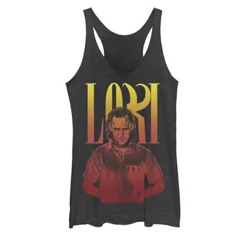 Юниорская майка Marvel Loki Red Spectrum Variant Racerback Licensed Character