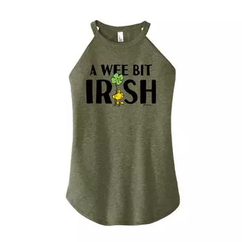 Юниорская майка Peanuts Wee Bit Irish с высоким воротником Licensed Character