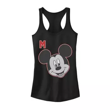 Юниорская майка с надписью Disney Mickey Mouse Varsity Licensed Character, черный