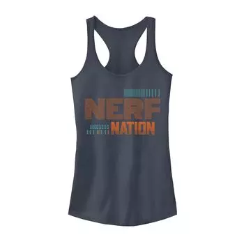 Юниорская майка с надписью "Nerf Nation" на подкладке Licensed Character