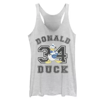 Юниорская майка с портретом Disney Donald Duck Varsity Text № 34 Licensed Character