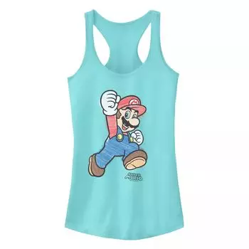 Юниорская майка Super Mario Bros Racerback Licensed Character