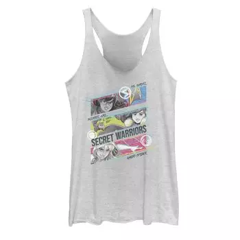 Юниорская серия Marvel Secret Warrior Girls Action Face Shot Tank Licensed Character