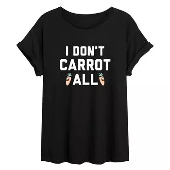 Юниорская струящаяся футболка I Don't Carrot All Flowy Licensed Character