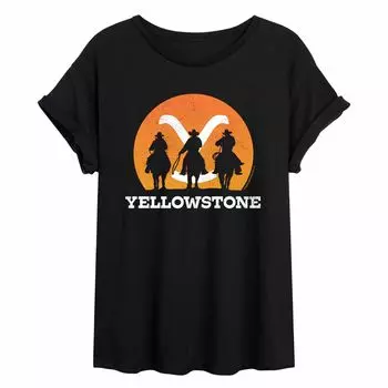 Юниорская струящаяся футболка Yellowstone Cowboy Licensed Character