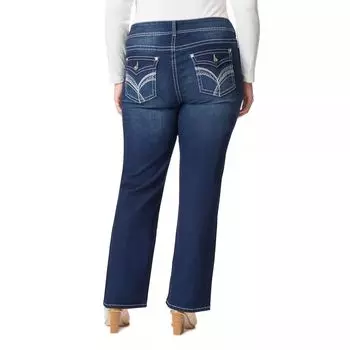 Юниорские эластичные джинсы больших размеров с поясом WallFlower Insta Legendary Bootcut Bootcut WallFlower