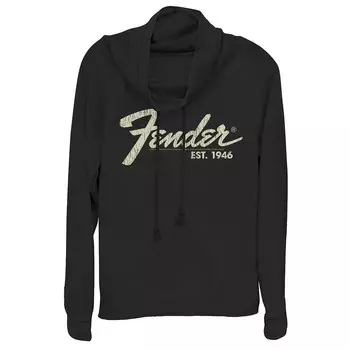 Юниорские Fender Classic Fender Est. Легкая модель 1946 года с графическим вырезом и длинными рукавами Licensed Character, черный